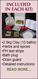 clay baths